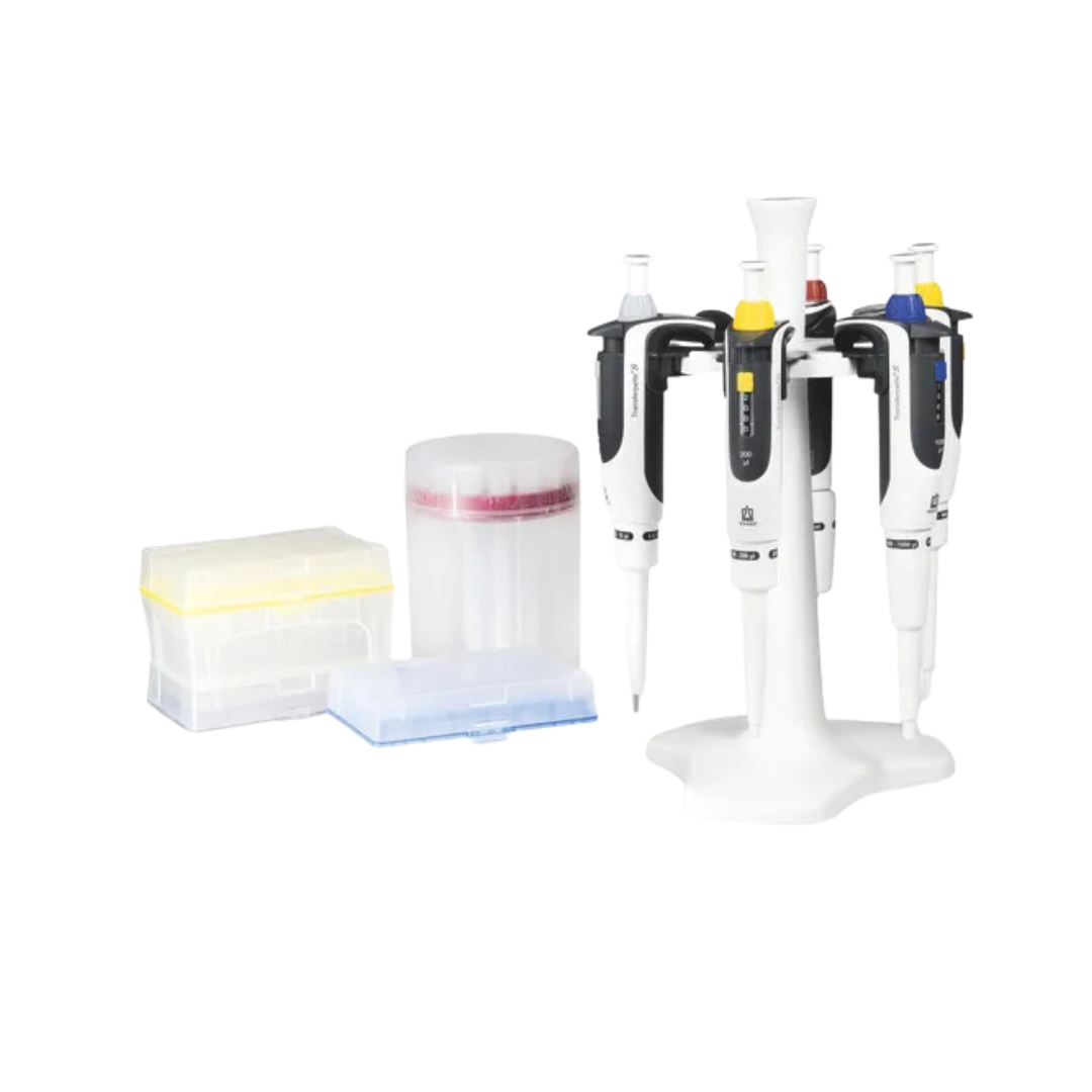 Brand Transferpette S Pipette Set M (10–100 µl, 100–1000 µl, 0.5–5 ml), 705897