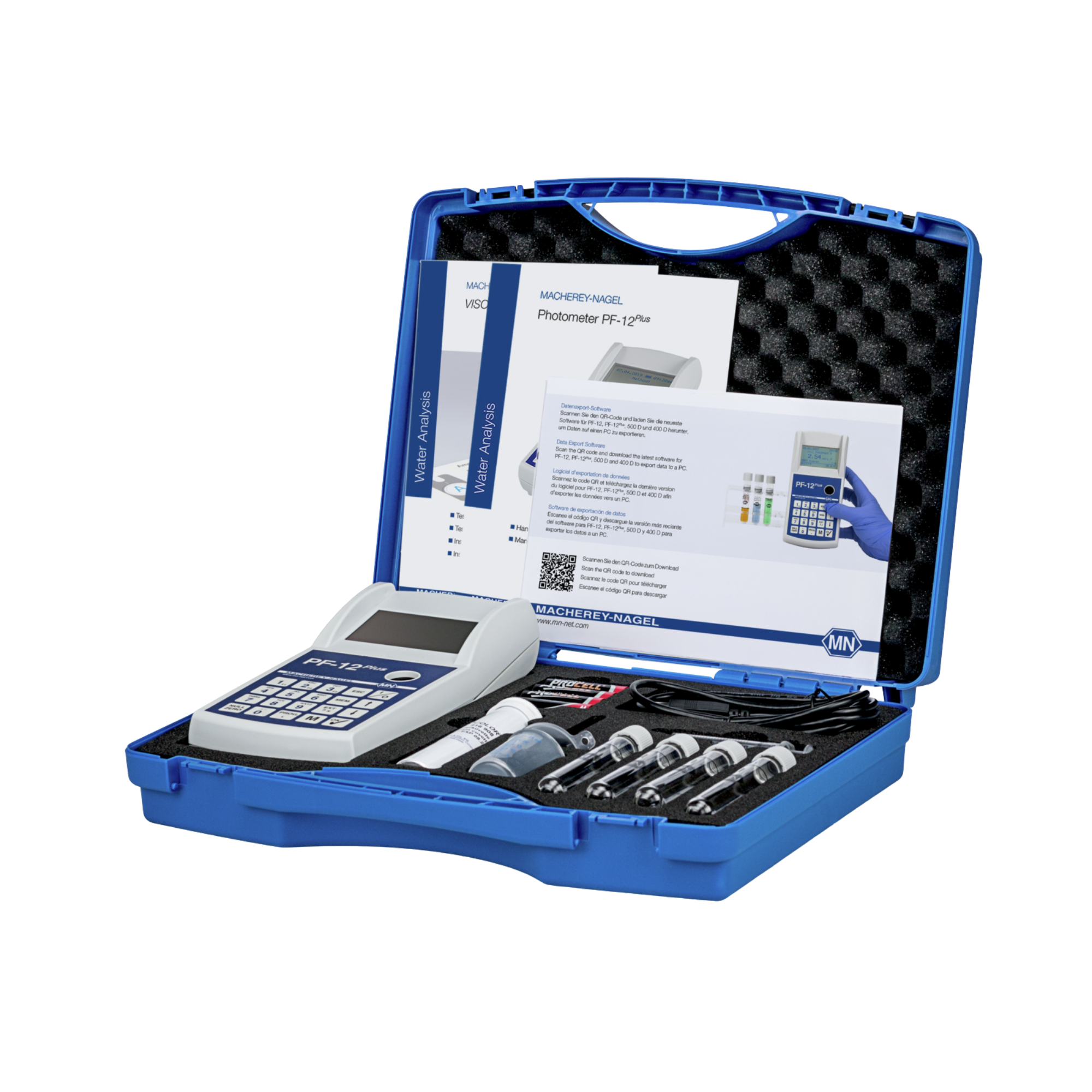 Macherey-Nagel PF-12Plus compact photometer for water analysis, including case and software, 919250