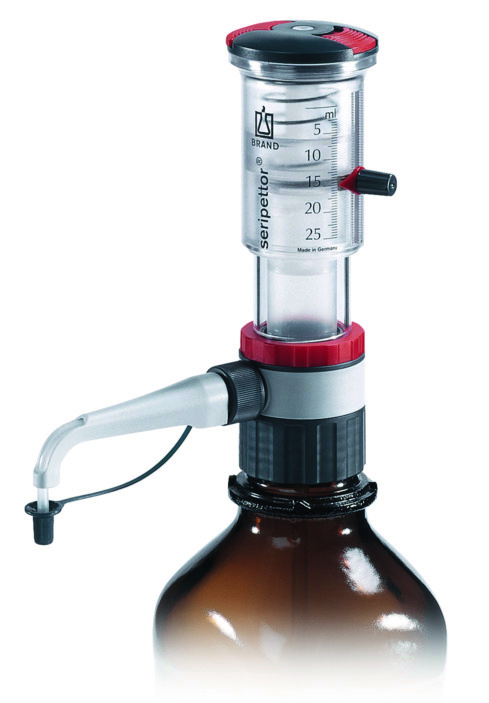 BRAND seripettor bottle-top dispenser ® | 2.5–25 ml | Item No. 4720150