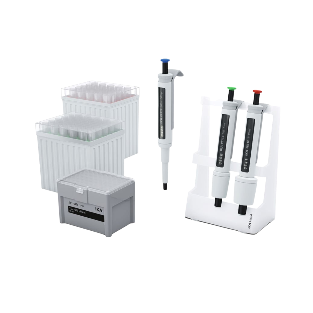 IKA PETTE MacroKit pipette set 100 µl – 10 ml, 0010014029