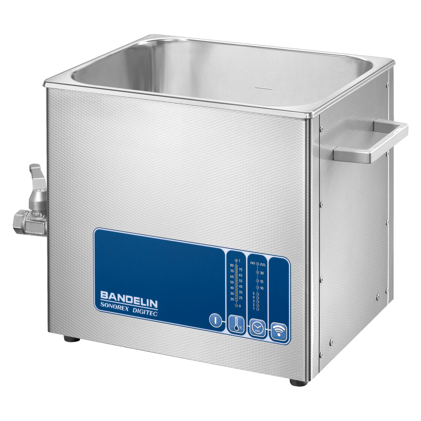 Bandelin SONOREX DIGITEC DT 510 H Ultraschallbad mit Heizung, 9,7 Liter, 20 bis 80 °C