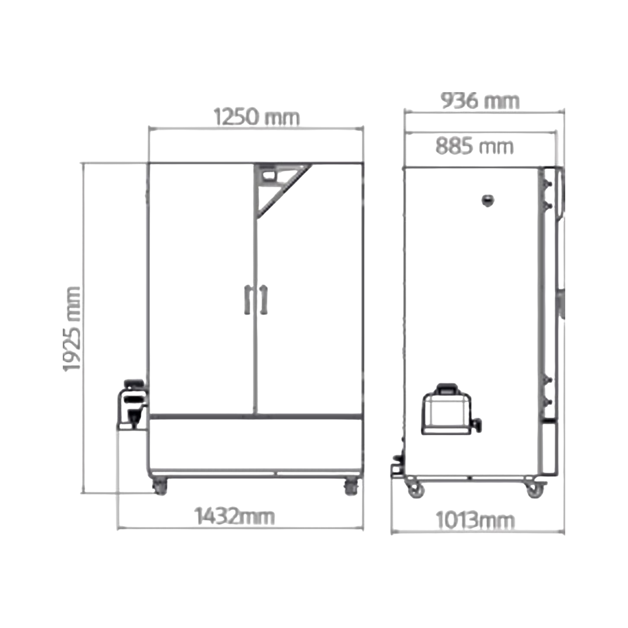 BINDER KBF-S ECO 720 Constant-Climate Chamber, Peltier technology, 700 litres, 9020-0418