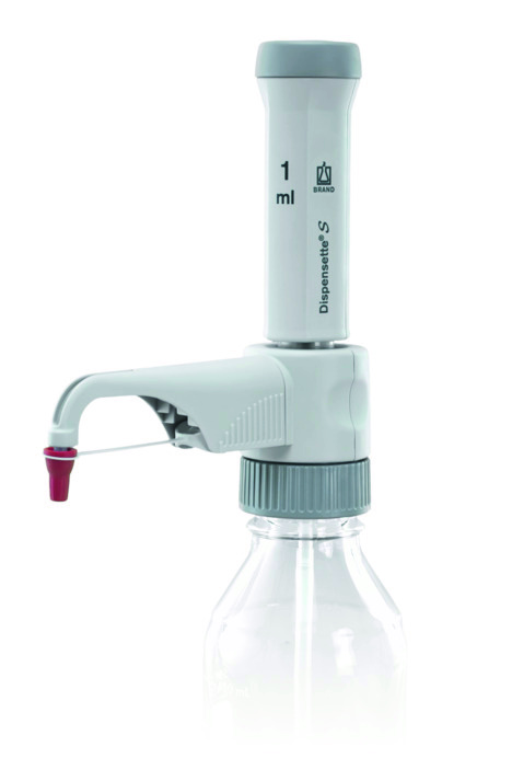 Brand bottle-top dispenser, Dispensette®S, Fix, DE-M, 1 ml, without RDV, #4600210