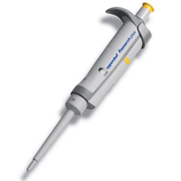 Eppendorf Research Pipette®plus G, single-channel, fixed, 20 µL, yellow, 3124000040