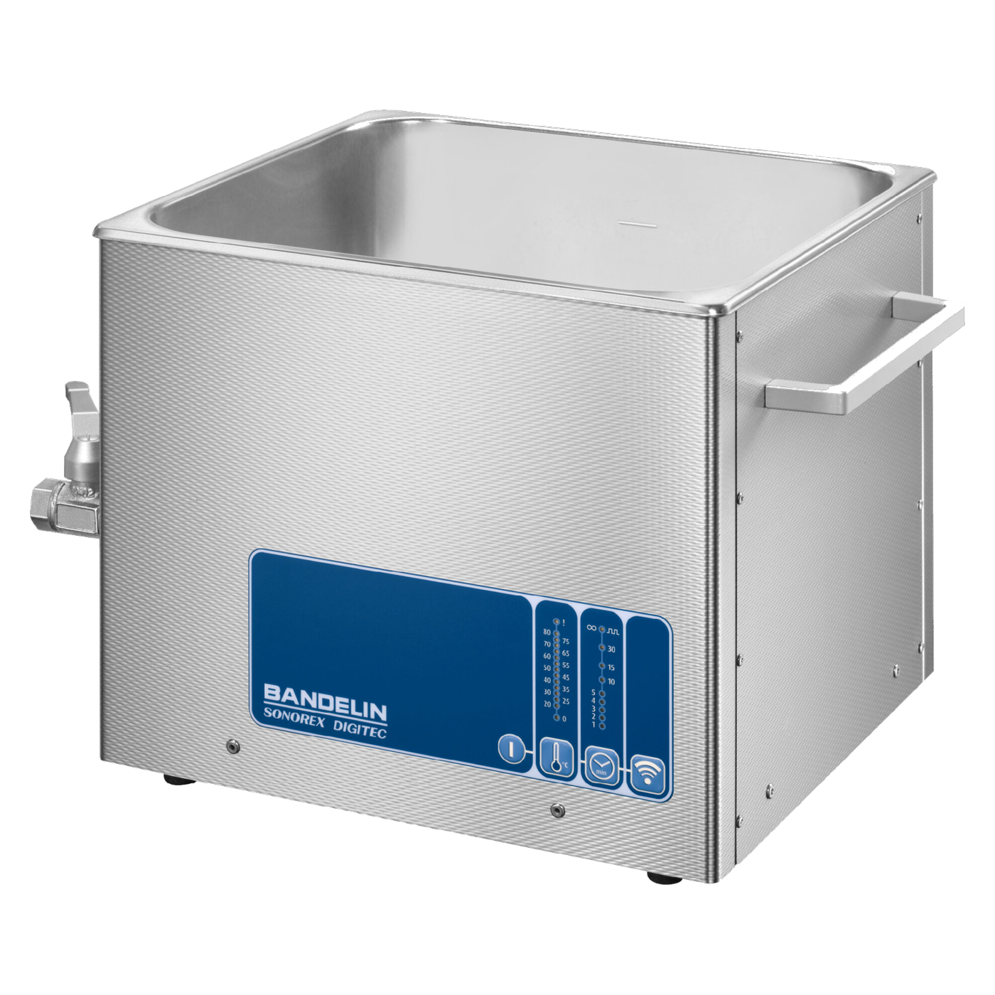 Bandelin SONOREX DIGITEC DT 514 H Ultraschallbad mit Heizung, 13,5 Liter, 20 bis 80 °C