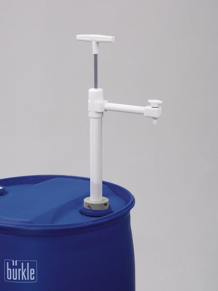 Bürkle, Fasspumpe Ultrarein PTFE mit Auslaufbogen, 60cm, #5606-0600