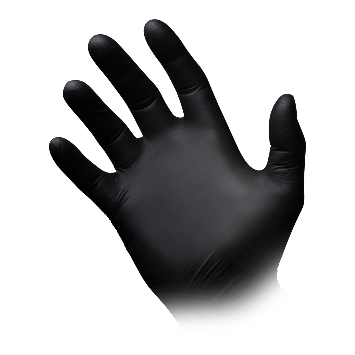 Guantes de nitrilo AMPri Style Black, negros, sin polvo, 100 unidades, talla XXL, 01181-XXL