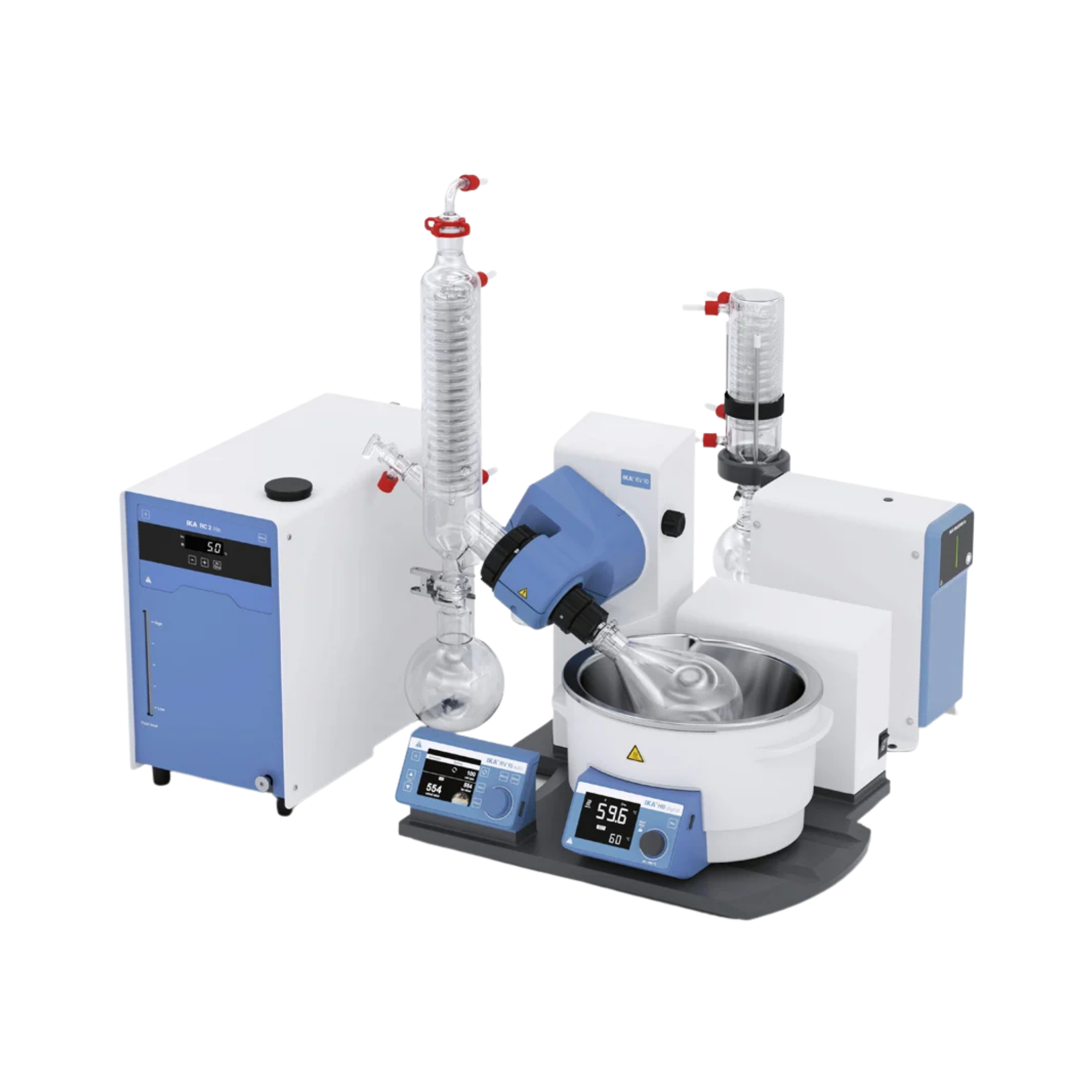 IKA RV 10 auto V Starter Solution, rotary evaporator set including vacuum pump, 0010014909
