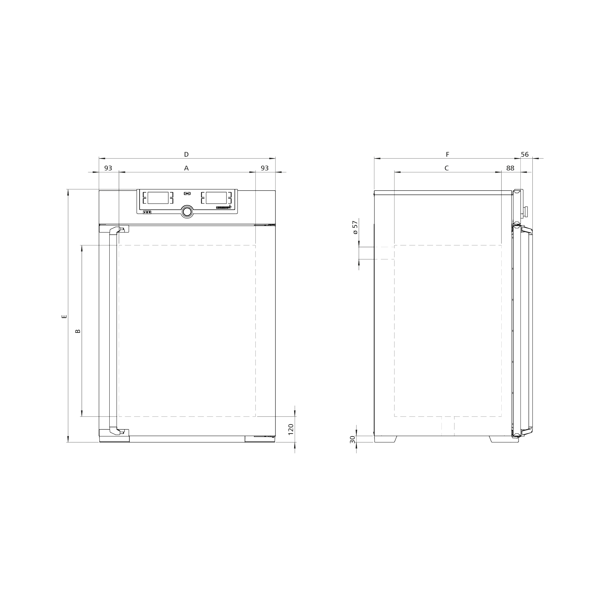 Memmert SN260plus Hot-Air Steriliser, 256 L, Natural Convection, TwinDISPLAY – Class IIb medical device