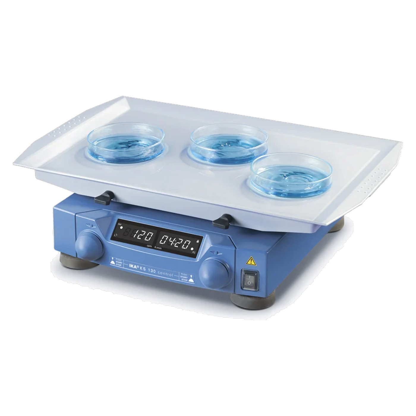 IKA KS 130 control NOL Kreisschüttler ohne Endpunktpositionierung, 80 bis 800 rpm, 2 kg