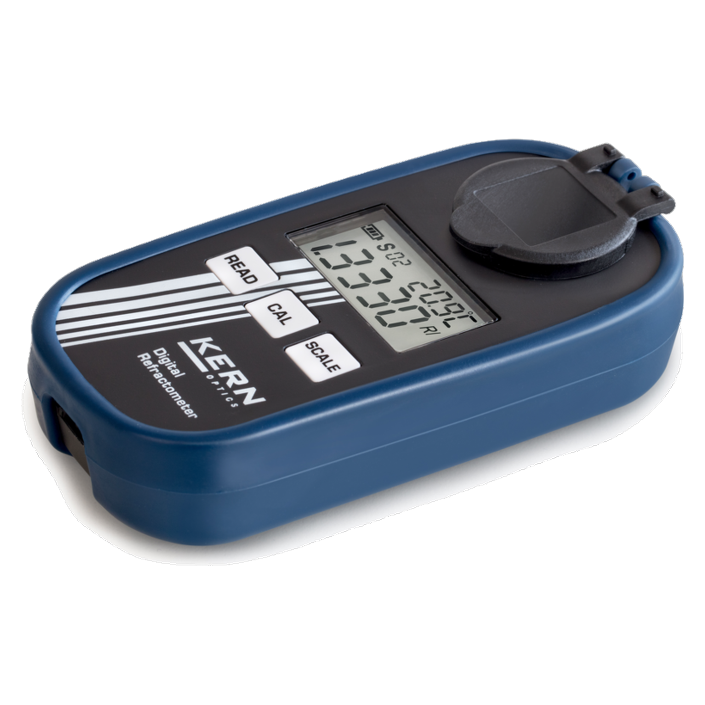 Kern ORM 1RS Digitales Handrefraktometer, Brix 0-90 %, Brechungsindex 1,3330-1