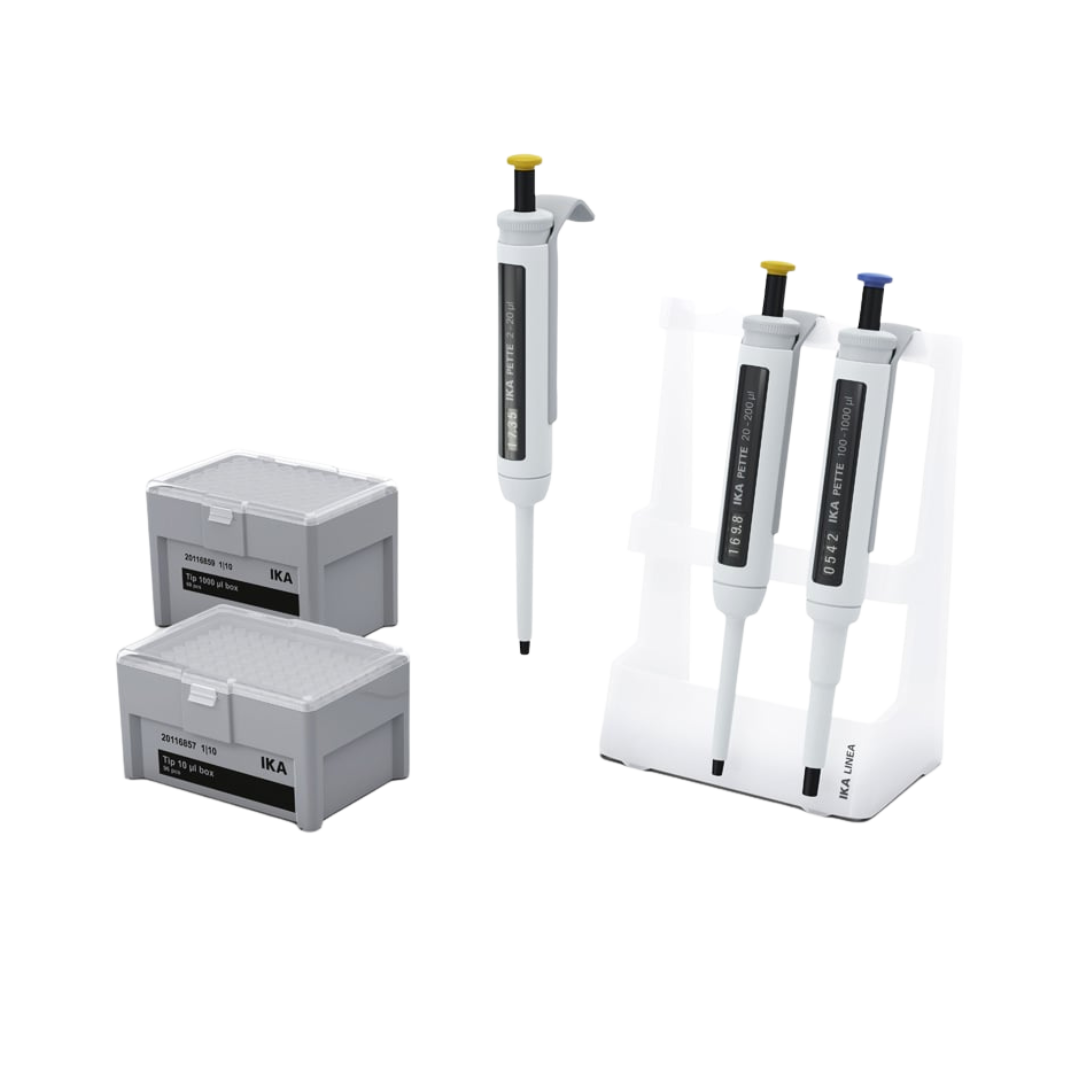 IKA PETTE Classic Kit Pipette Set 2–1000 µl, 0010013011