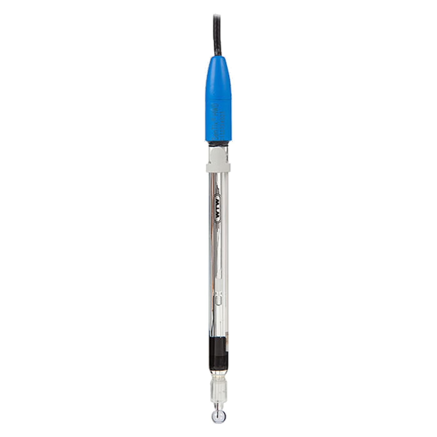 WTW SenTix HWD pH-Elektrode mit Schliffdiaphragma und Temperaturfühler, 170 mm Schaft, 1 m Kabel